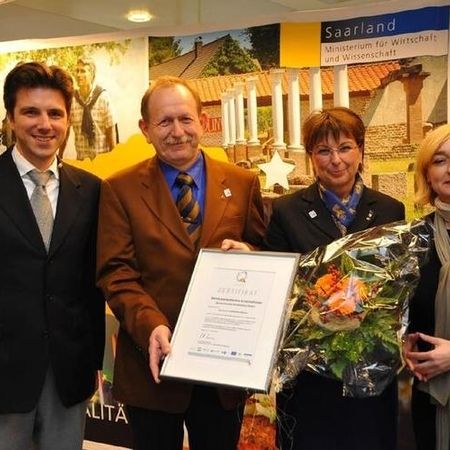 Übergabe Zertifikat